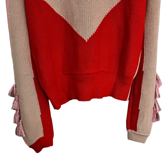 Eva Franco Rosewood Tassel Cardigan Size 😍 - Picture 12 of 13